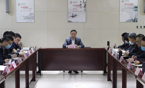 開工首日：西投控股召開2022年第3次黨總支擴(kuò)大會議，公司領(lǐng)導(dǎo)走訪慰問參控股公司